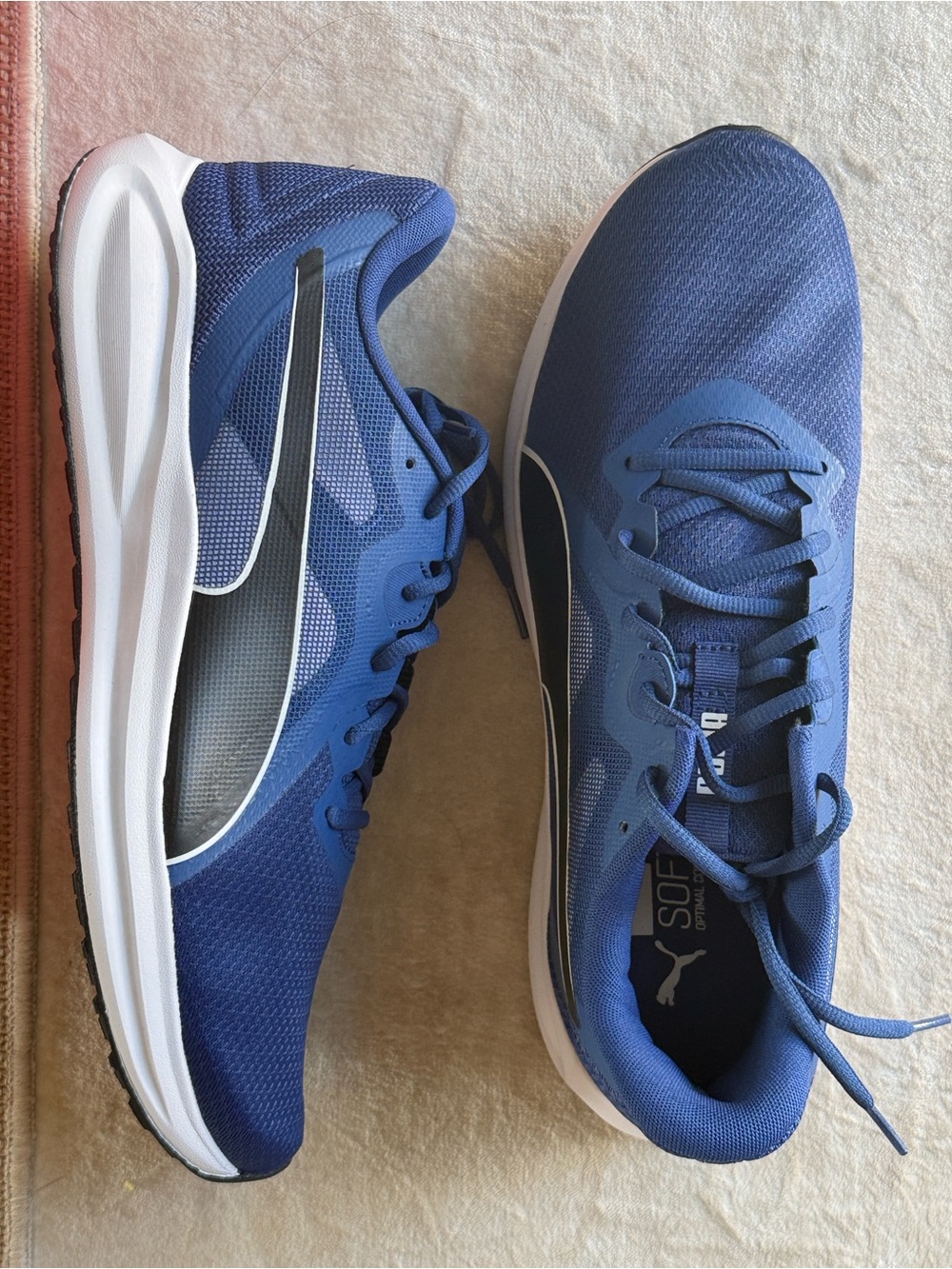 Puma Men’s Blue Athletic Running Shoes